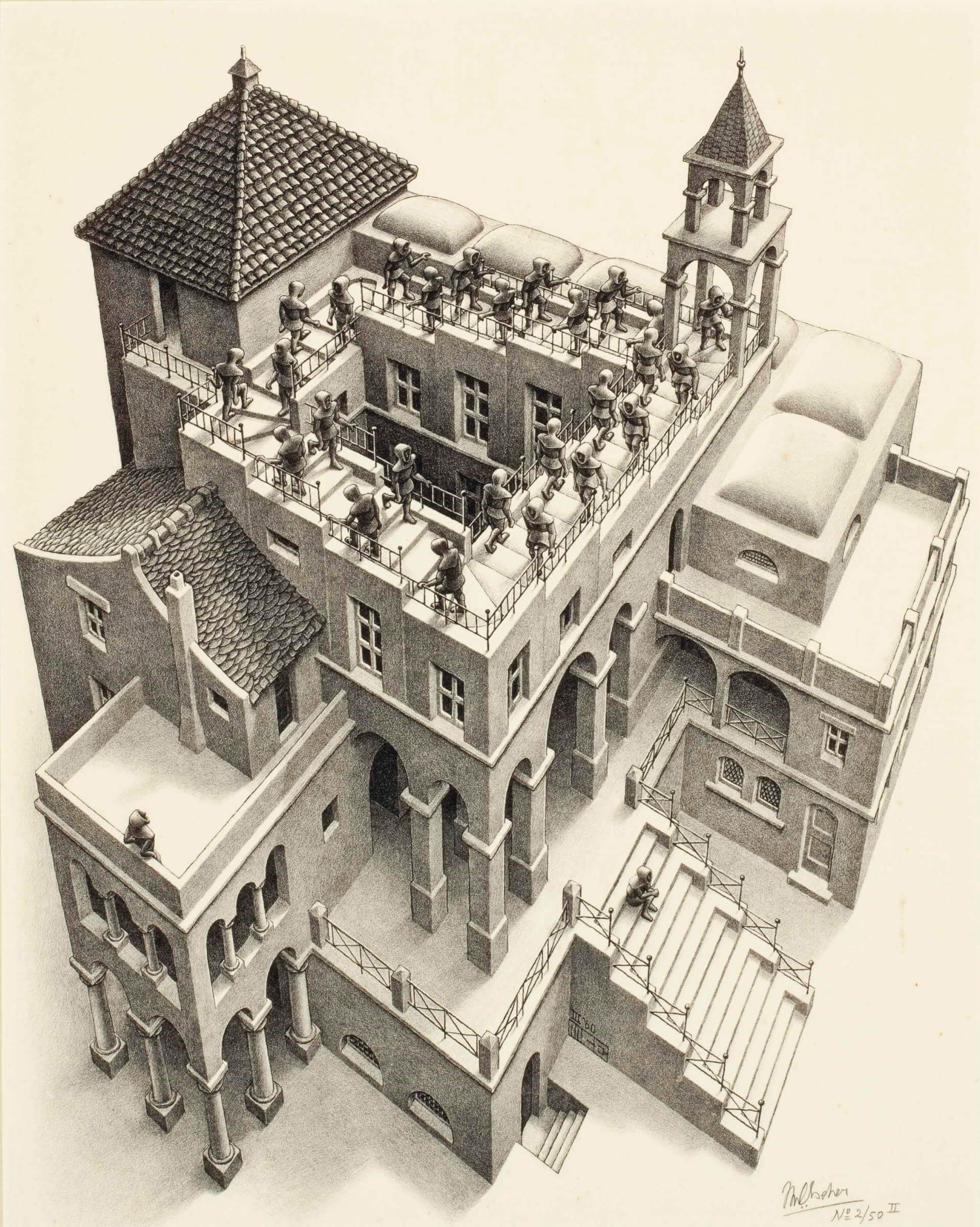 Ascending and Descending - M.C. Escher