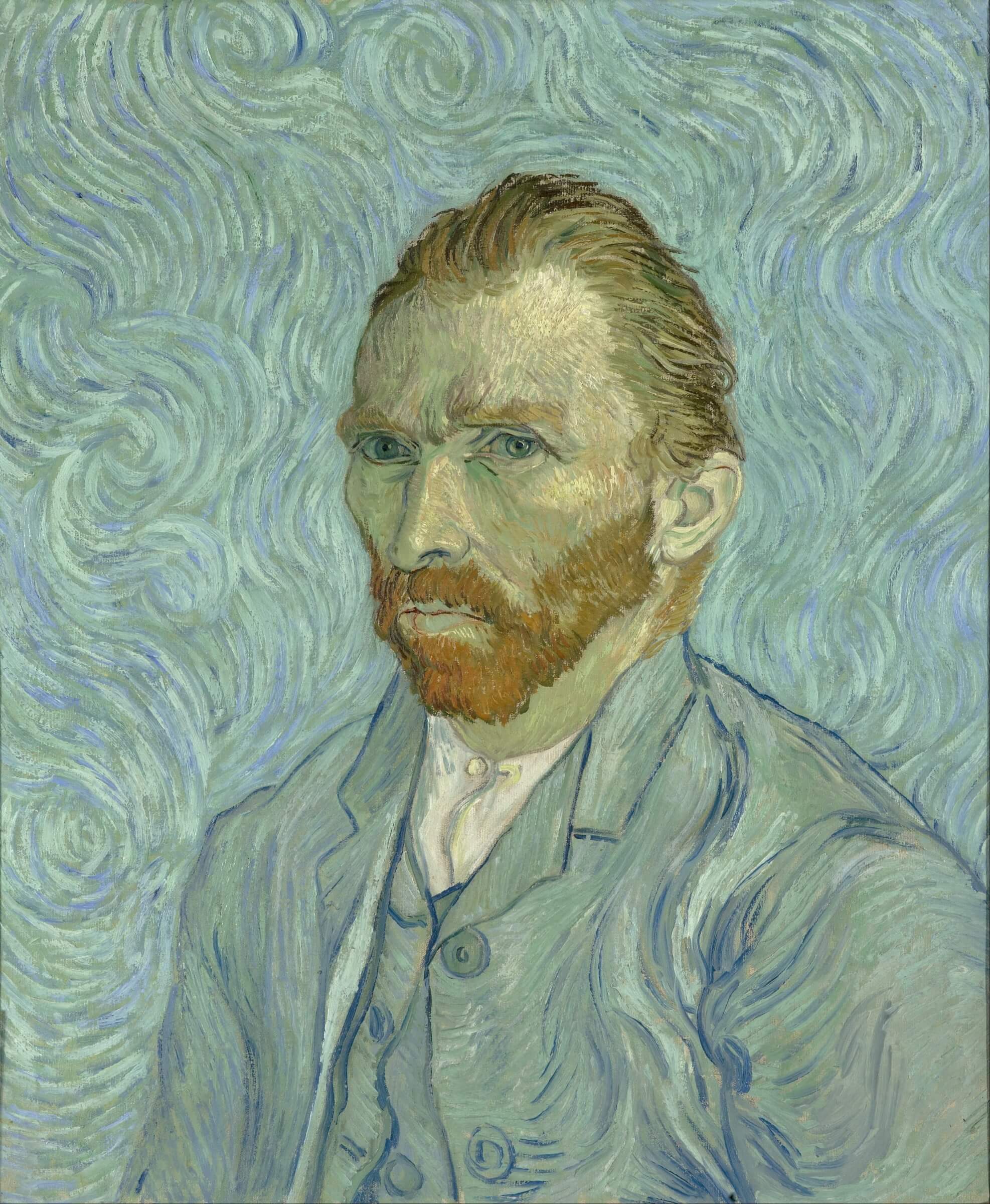 Van Gogh self-portrait - Vincent Van Gogh